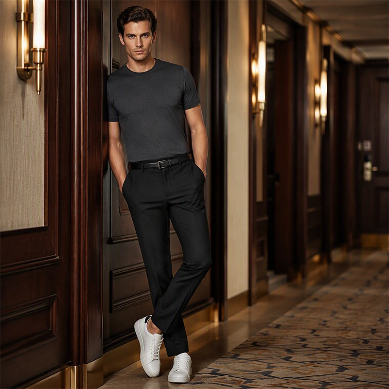 Men's Straight-Leg Casual Pants