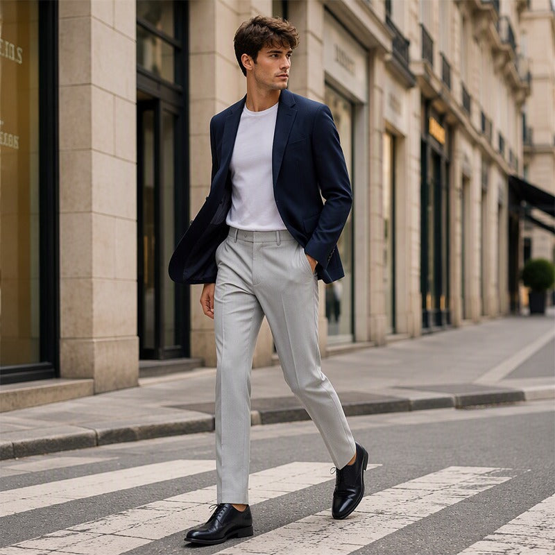 Men's Straight-Leg Casual Pants