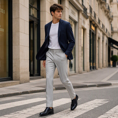 Men's Straight-Leg Casual Pants