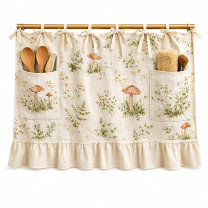 Oven Skirt Curtain with Pockets