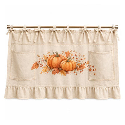 Oven Skirt Curtain with Pockets