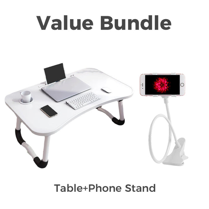 Laptop Table with Cup Holder