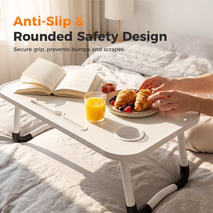 Laptop Table with Cup Holder