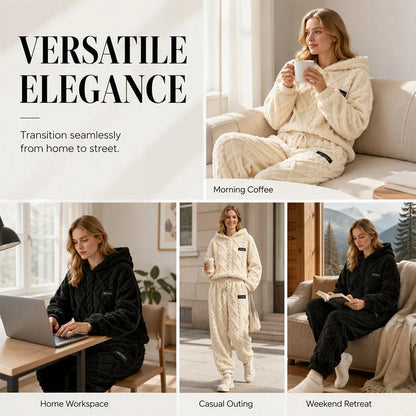 Women's Textured 2-Piece Lounge Set