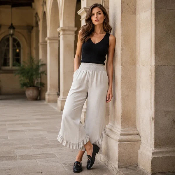 Women's High-Waist Casual Pants