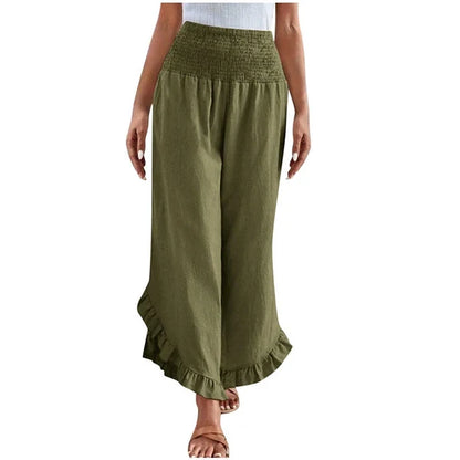 Women's High-Waist Casual Pants