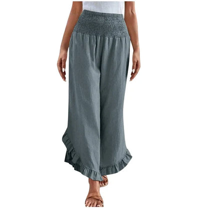 Women's High-Waist Casual Pants