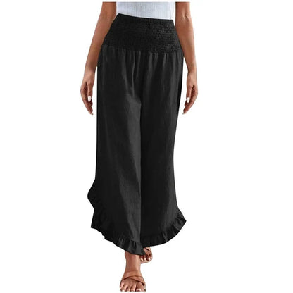 Women's High-Waist Casual Pants