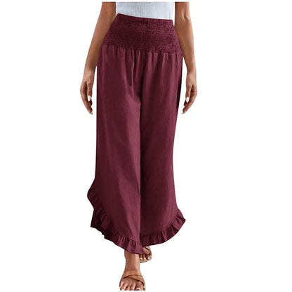 Women's High-Waist Casual Pants