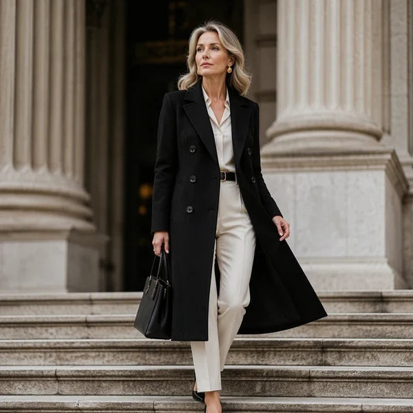 Women's Double Breasted Coat