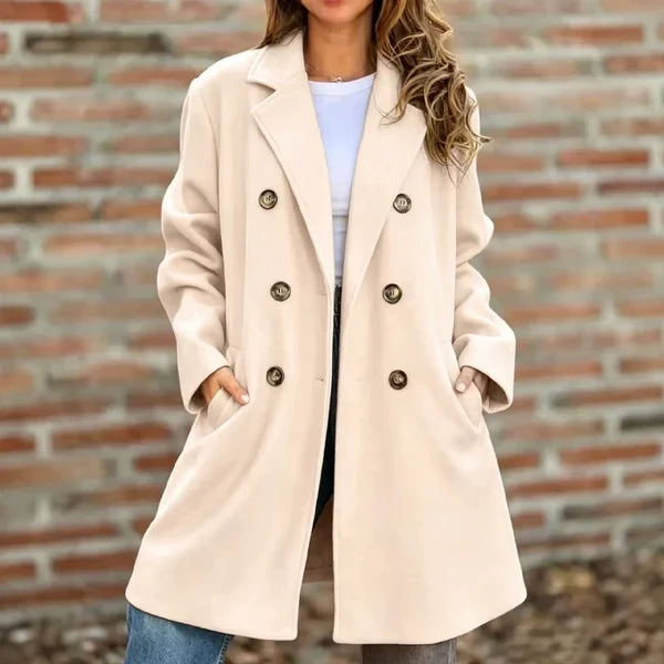 Women's Double Breasted Coat