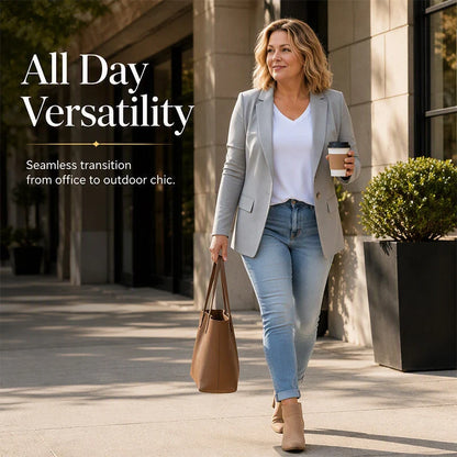 Women's Single-Button Blazer