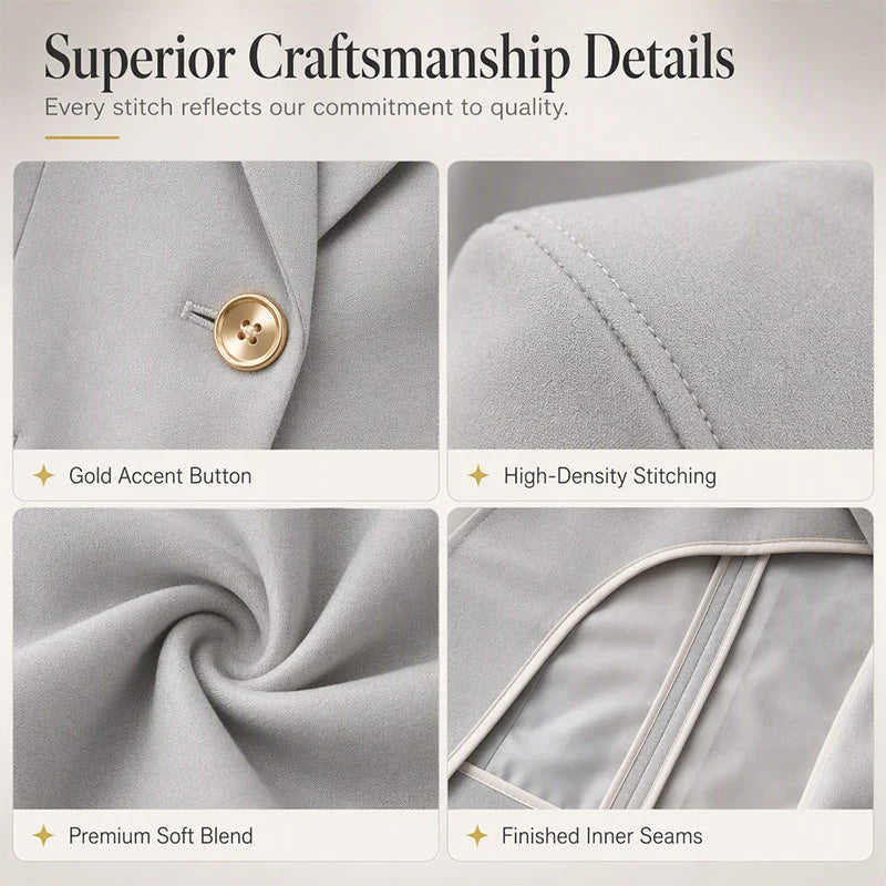 Women's Single-Button Blazer