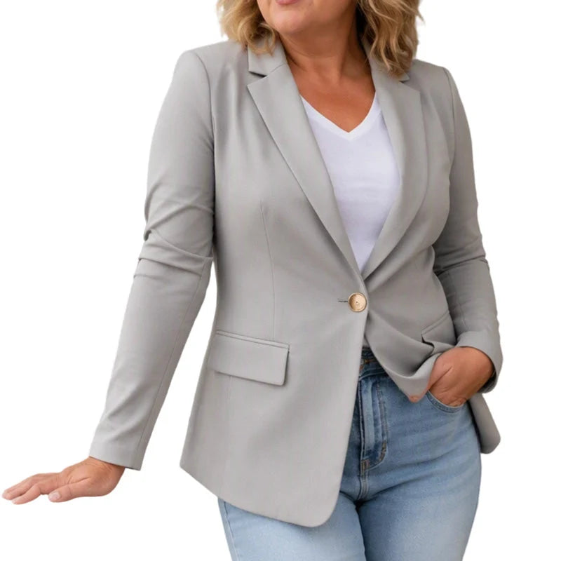 Women's Single-Button Blazer