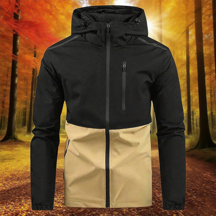 Men's Hooded Zip-Up Jacket