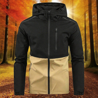 Men's Hooded Zip-Up Jacket