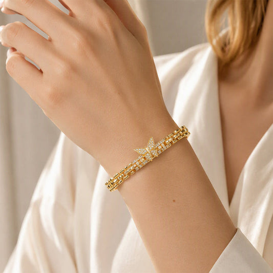 Butterfly Chain Bracelet