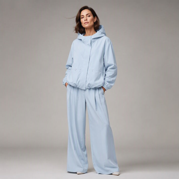 Women's Hooded Zip-Front Jacket