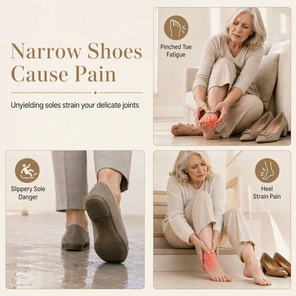 Women's Slip-On Block Heel Shoes