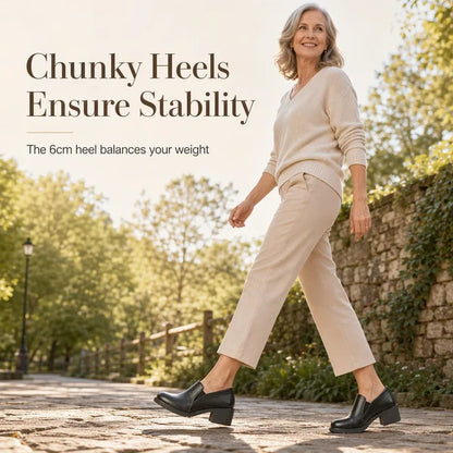 Women's Slip-On Block Heel Shoes