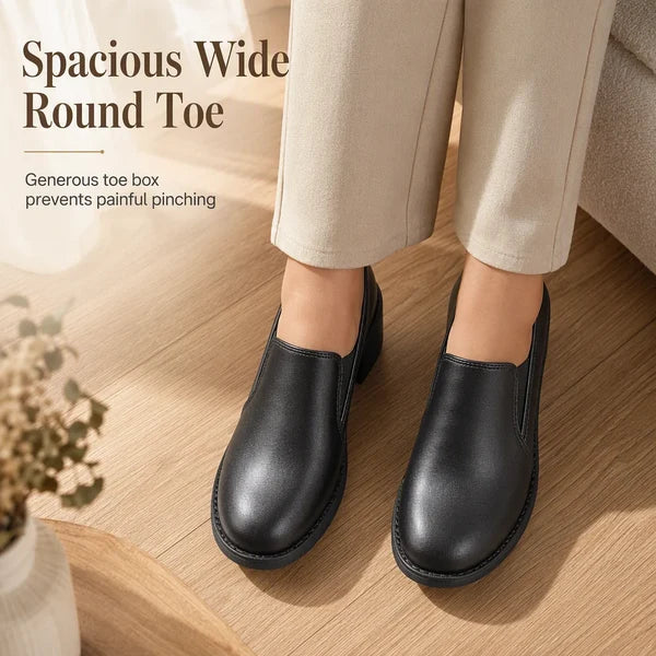 Women's Slip-On Block Heel Shoes