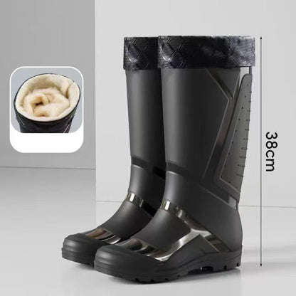 Men's High-Top Waterproof Rain Boots