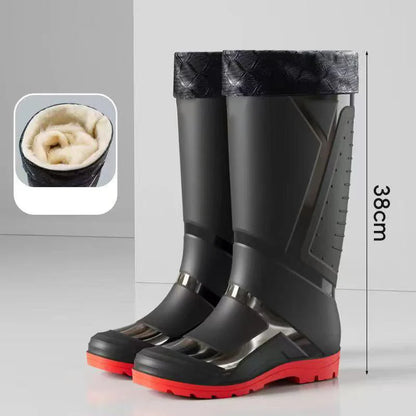 Men's High-Top Waterproof Rain Boots