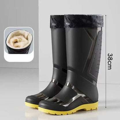 Men's High-Top Waterproof Rain Boots
