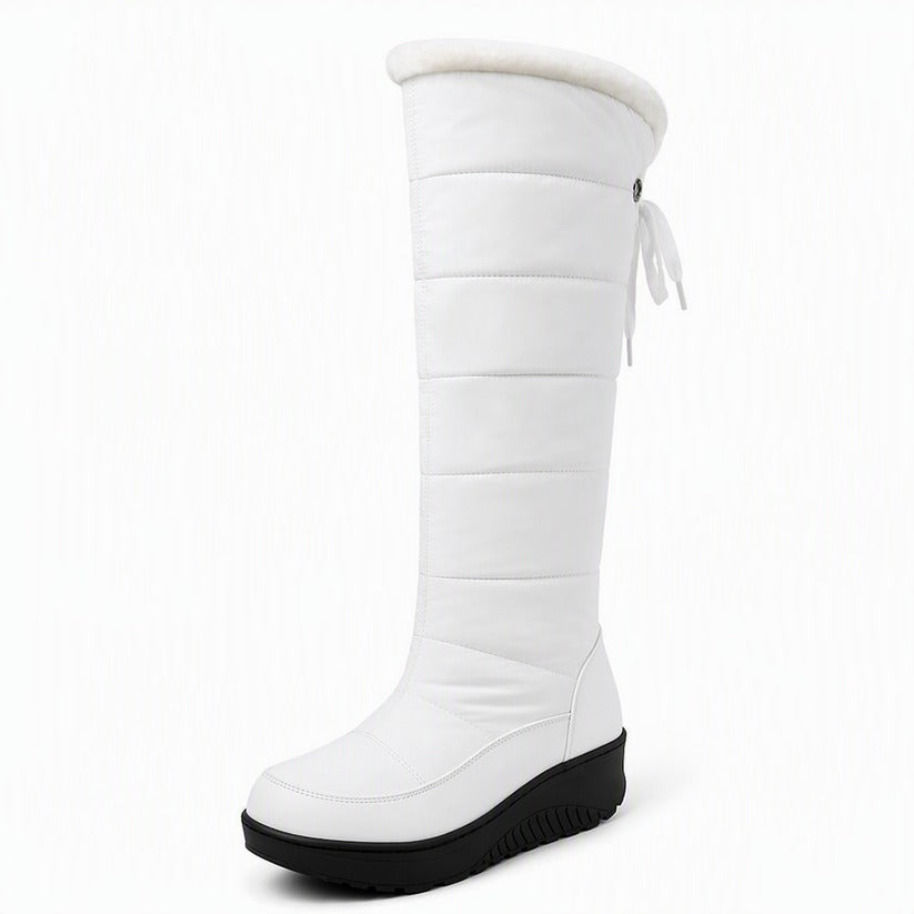 Women's Padded Mid-Calf Snow Boots