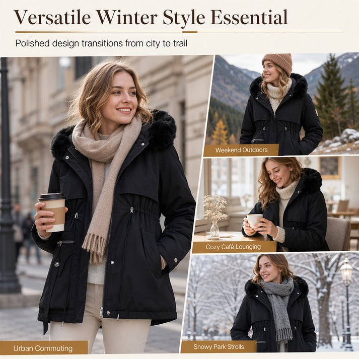 Women's Hooded Parka