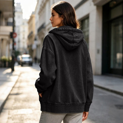 Women's Hooded Zip-Front Jacket