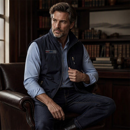 Men's Zip Front Vest