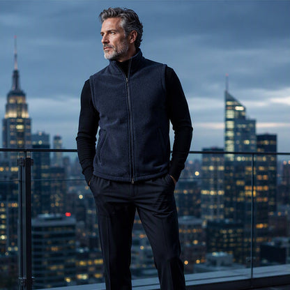 Men's Zip Front Vest
