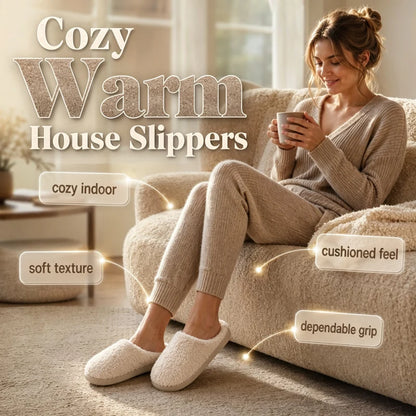 Unisex Textured Slip-On Slippers