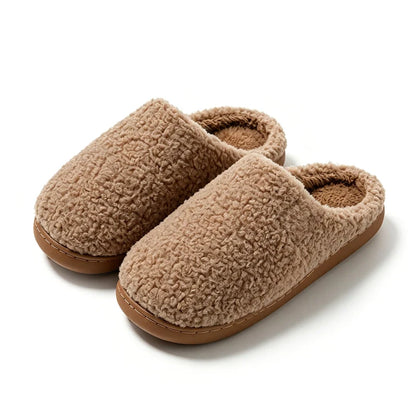 Unisex Textured Slip-On Slippers