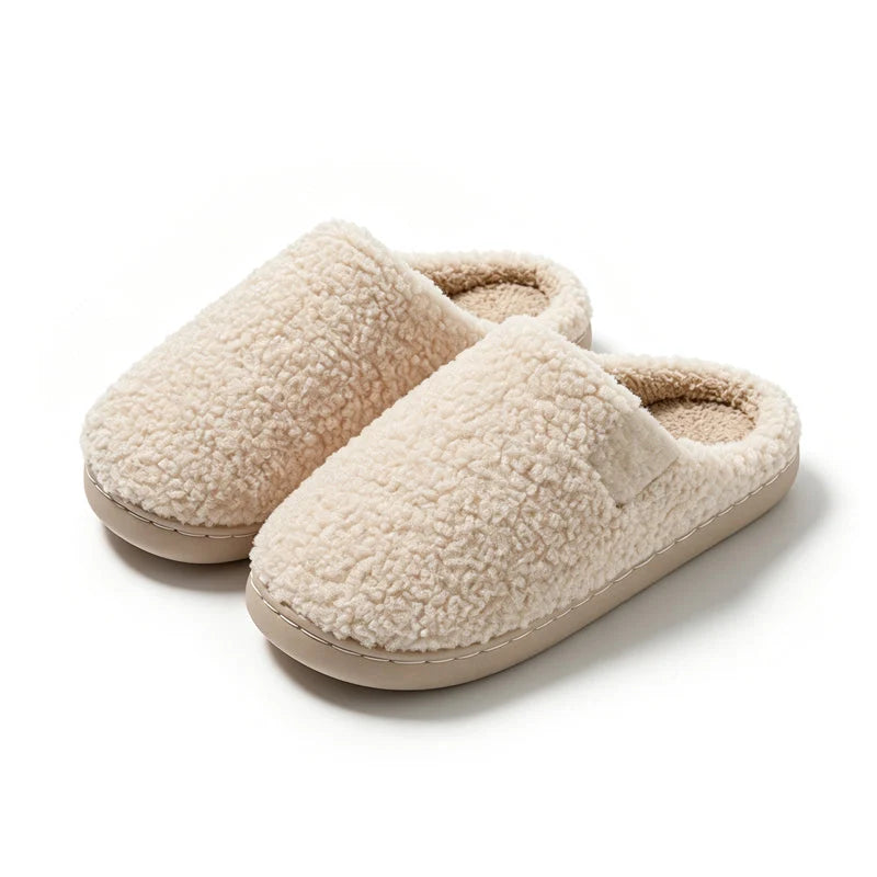 Unisex Textured Slip-On Slippers