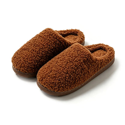 Unisex Textured Slip-On Slippers