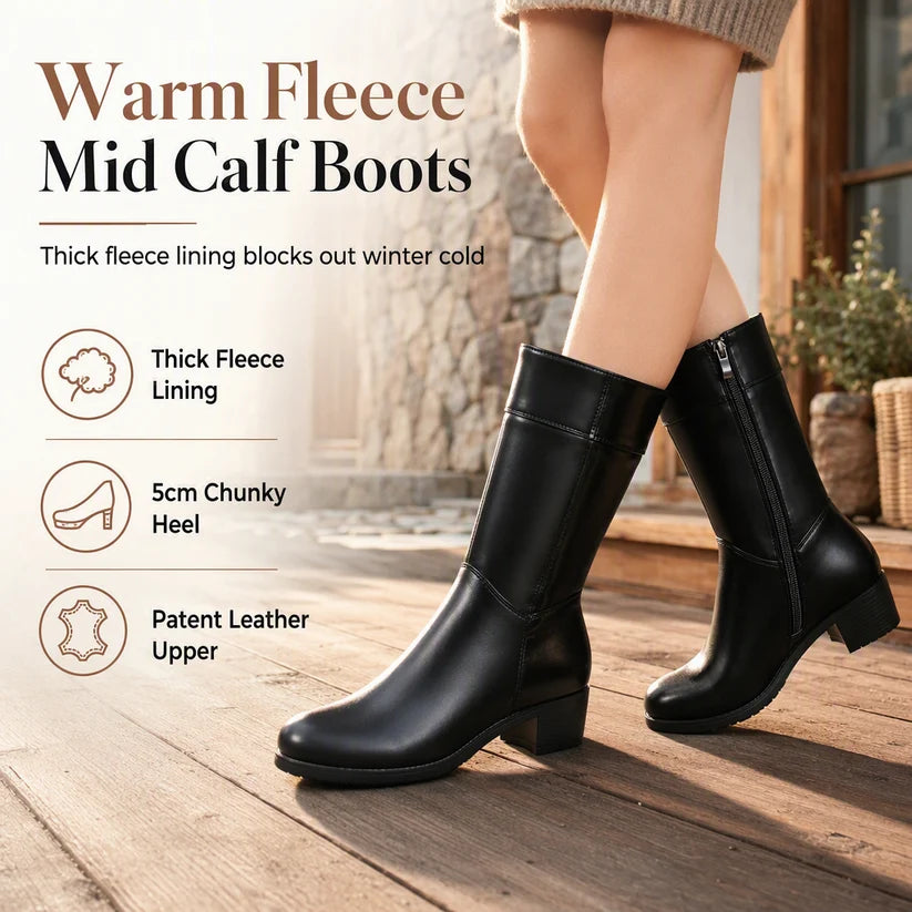 Women's Tall Block Heel Boots