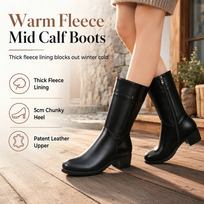 Women's Tall Block Heel Boots