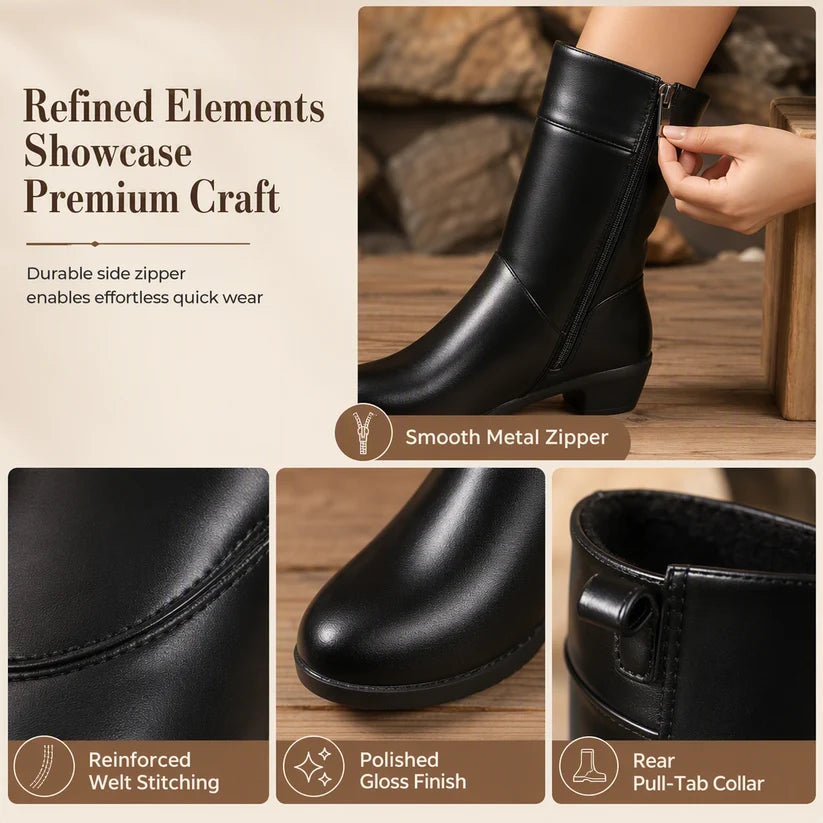Women's Tall Block Heel Boots