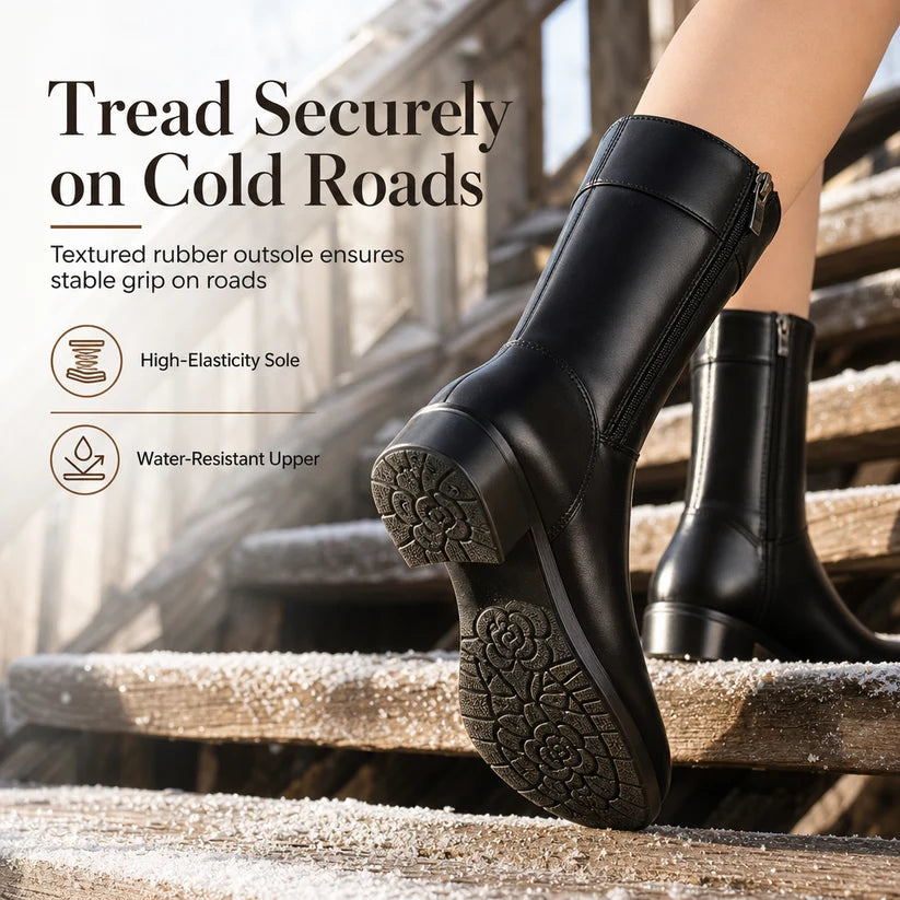 Women's Tall Block Heel Boots