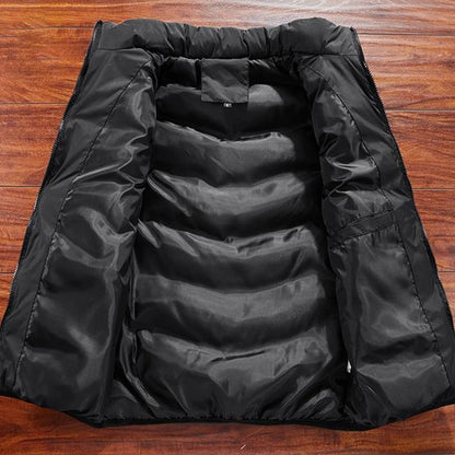 Men's Quilted Stand Collar Vest