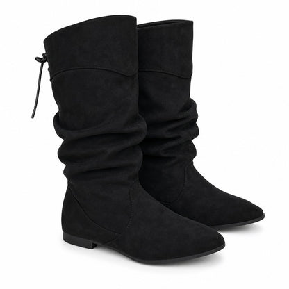 Women's Ruched Pull-On Boots