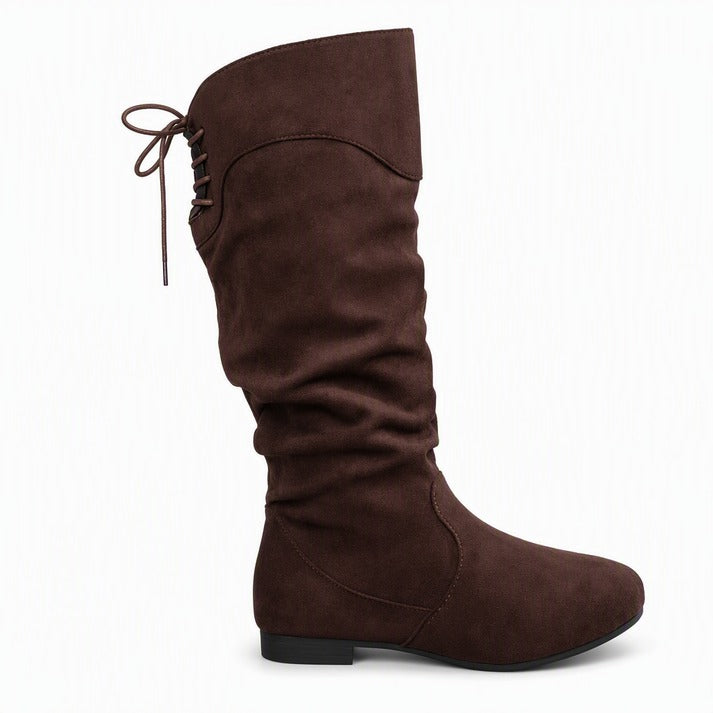 Women's Ruched Pull-On Boots