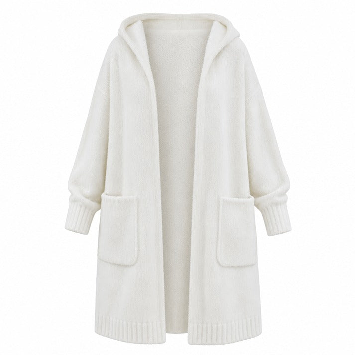 Women's Hooded Open Front Cardigan