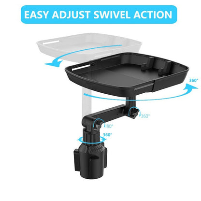 Rotating Car Food Tray Holder