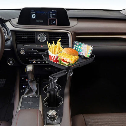 Rotating Car Food Tray Holder