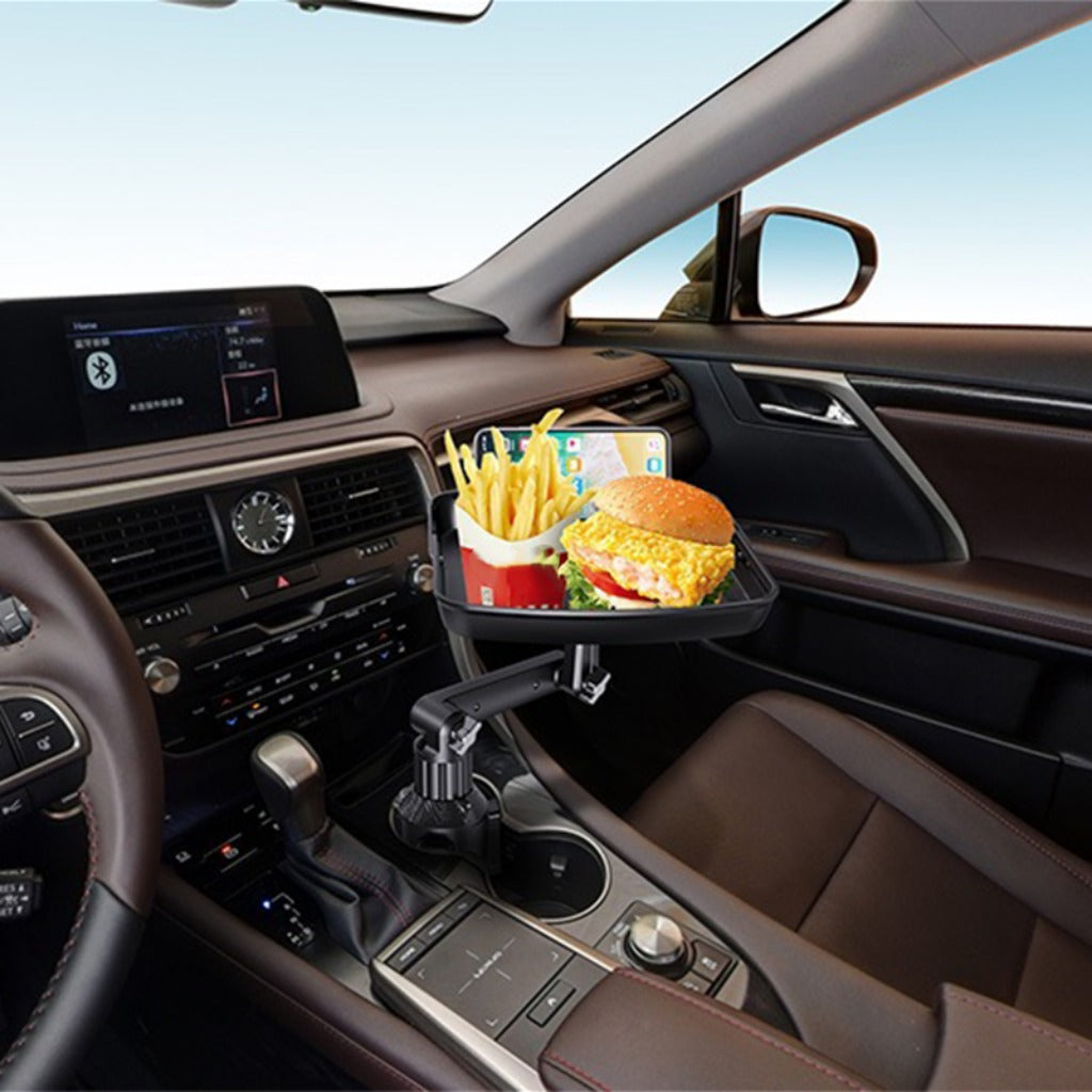 Rotating Car Food Tray Holder