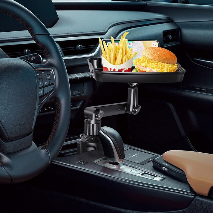 Rotating Car Food Tray Holder