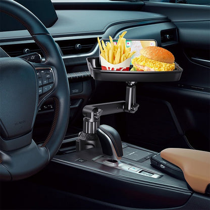 Rotating Car Food Tray Holder
